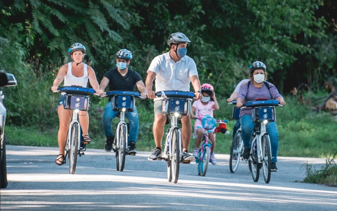 Bike Event at Upland Park